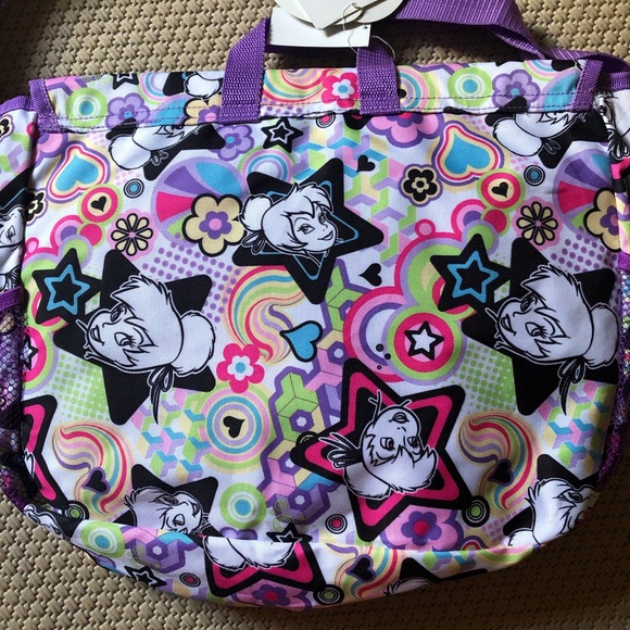 Messenger bag Tinkerbell 15” x 10” Disney adjustable strap velcro closure GDC - Picture 6 of 9